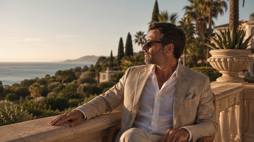 A well-dressed man in his 40s