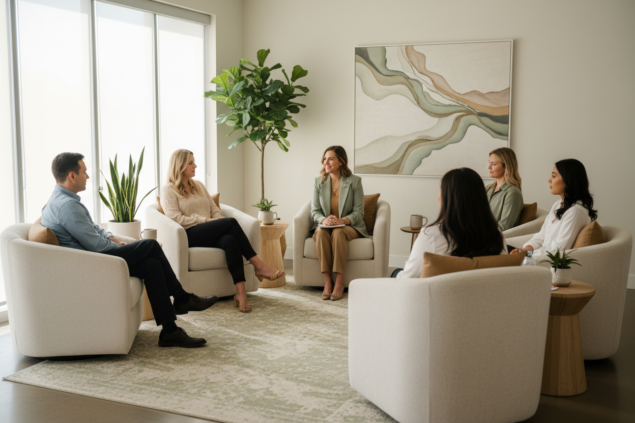 12 step counselling therapy session 